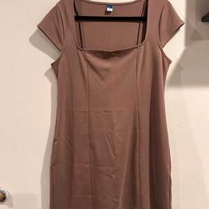 Old Navy Brown Dress
